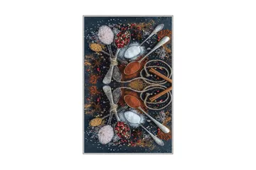 Nobuyasu Wiltonmatta 80x50 cm Rektangulär - Flerfärgad - Textil & mattor - Matta - Modern matta - Wiltonmatta