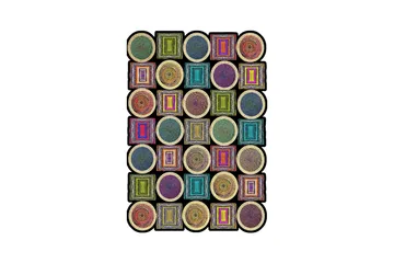 Nonoka Wiltonmatta 60x100 cm Rektangulär - Flerfärgad - Textil & mattor - Matta - Modern matta - Wiltonmatta