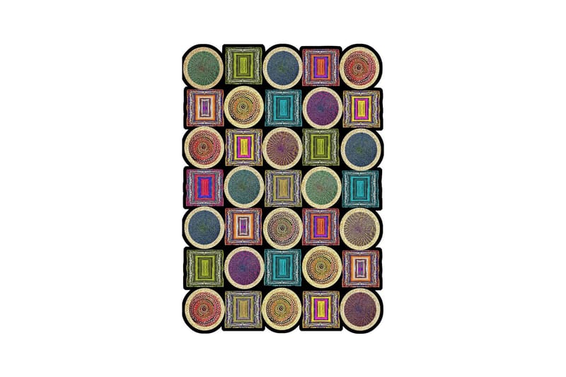 Nonoka Wiltonmatta 60x100 cm Rektangulär - Flerfärgad - Textil & mattor - Matta - Modern matta - Wiltonmatta