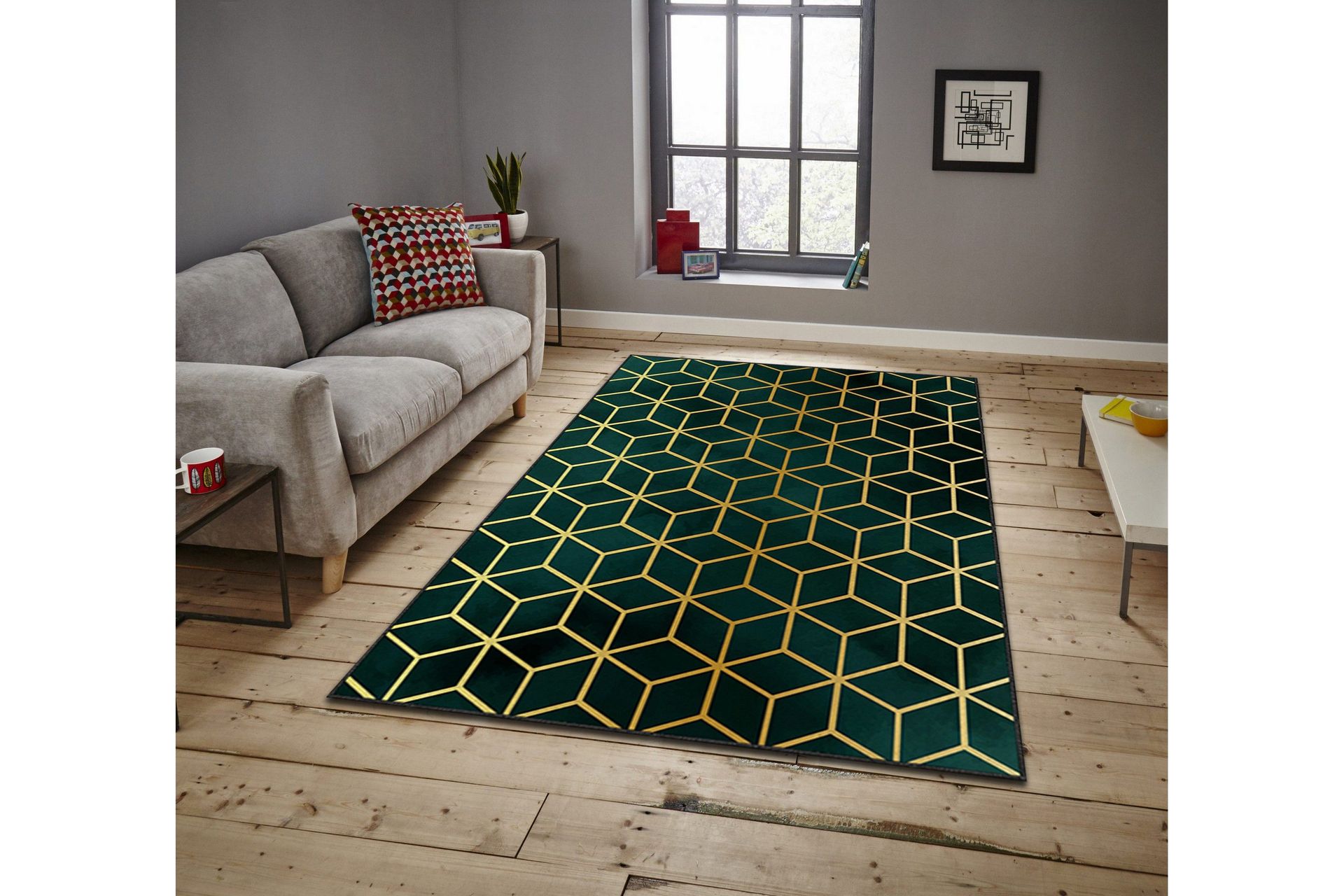 nunki wiltonmatta 120x180 cm rektangulär - flerfärgad