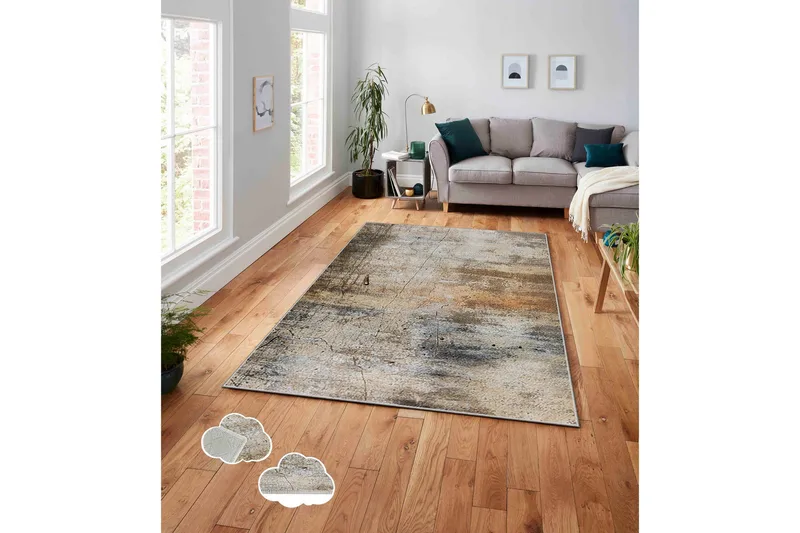 Nunki Wiltonmatta 140x220 cm Rektangulär - Flerfärgad - Textil & mattor - Matta - Modern matta - Wiltonmatta