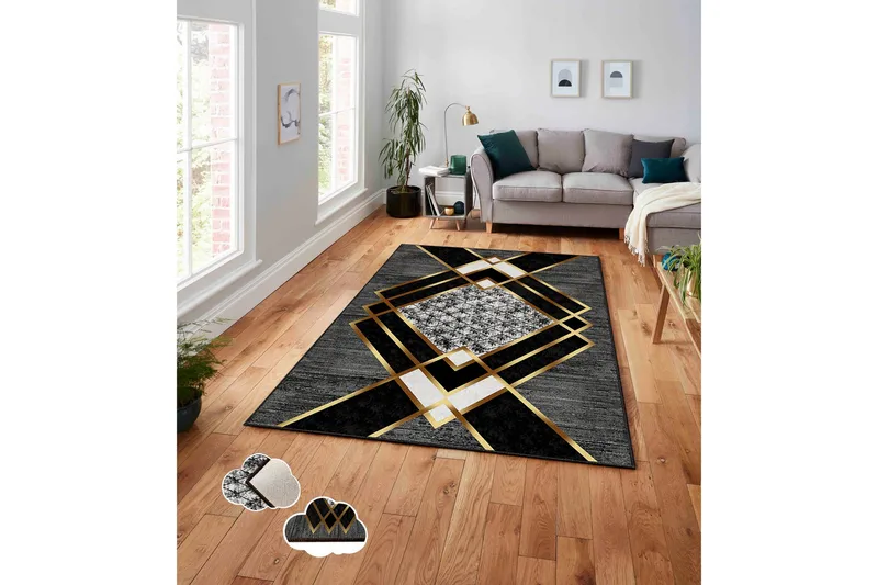 Nunki Wiltonmatta 160x230 cm Rektangulär - Flerfärgad - Textil & mattor - Matta - Modern matta - Wiltonmatta