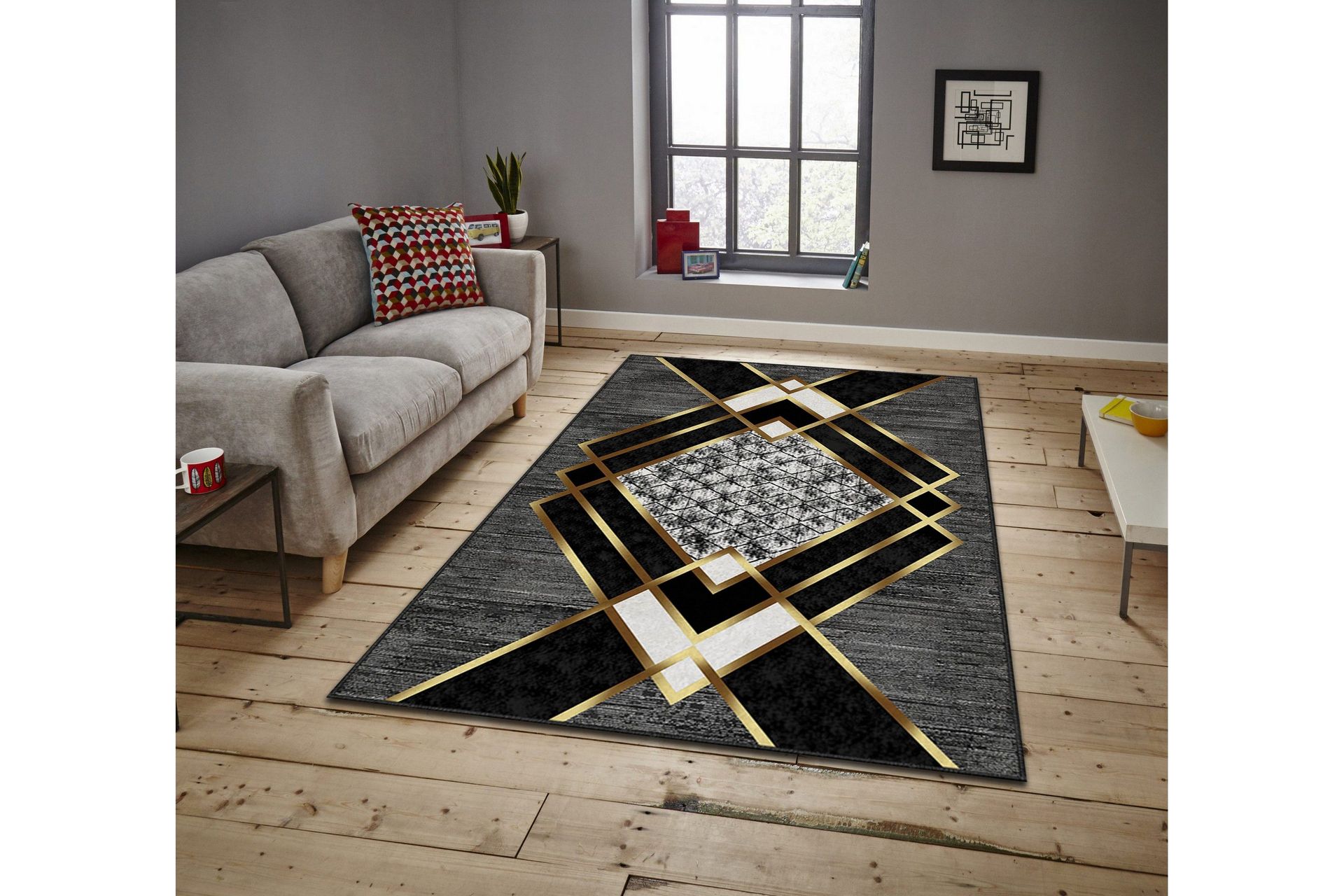 Nunki Wiltonmatta 160x230 cm Rektangul&auml;r - Flerf&auml;rgad