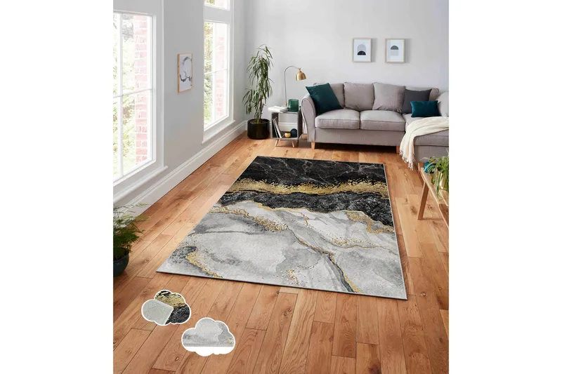 Nunki Wiltonmatta 80x140 cm Rektangulär - Flerfärgad - Textil & mattor - Matta - Modern matta - Wiltonmatta