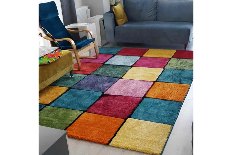 Omendra Wiltonmatta 160x230 cm Rektangulär, Flerfärgad