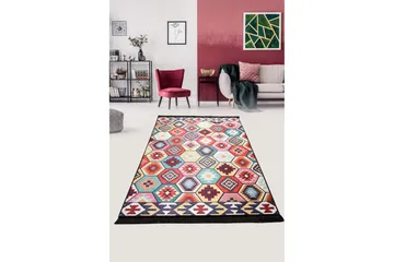 Orrazia Matta 140x190 cm - Flerfärgad/Sammet - Textil & mattor - Matta - Modern matta - Wiltonmatta