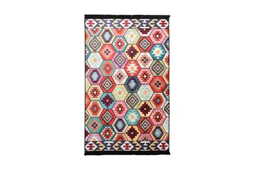 Orrazia Matta 140x190 cm - Flerfärgad/Sammet - Textil & mattor - Matta - Modern matta - Wiltonmatta