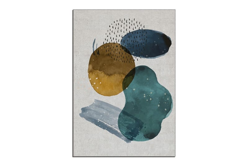 Wiltonmatta Rainy 100x140 Rektangulär - Flerfärgad - Textil & mattor - Matta - Modern matta - Friezematta