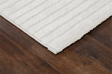 Bella Wiltonmatta 160x230 cm Rektangulär - Vit - Textil & mattor - Matta - Modern matta - Friezematta