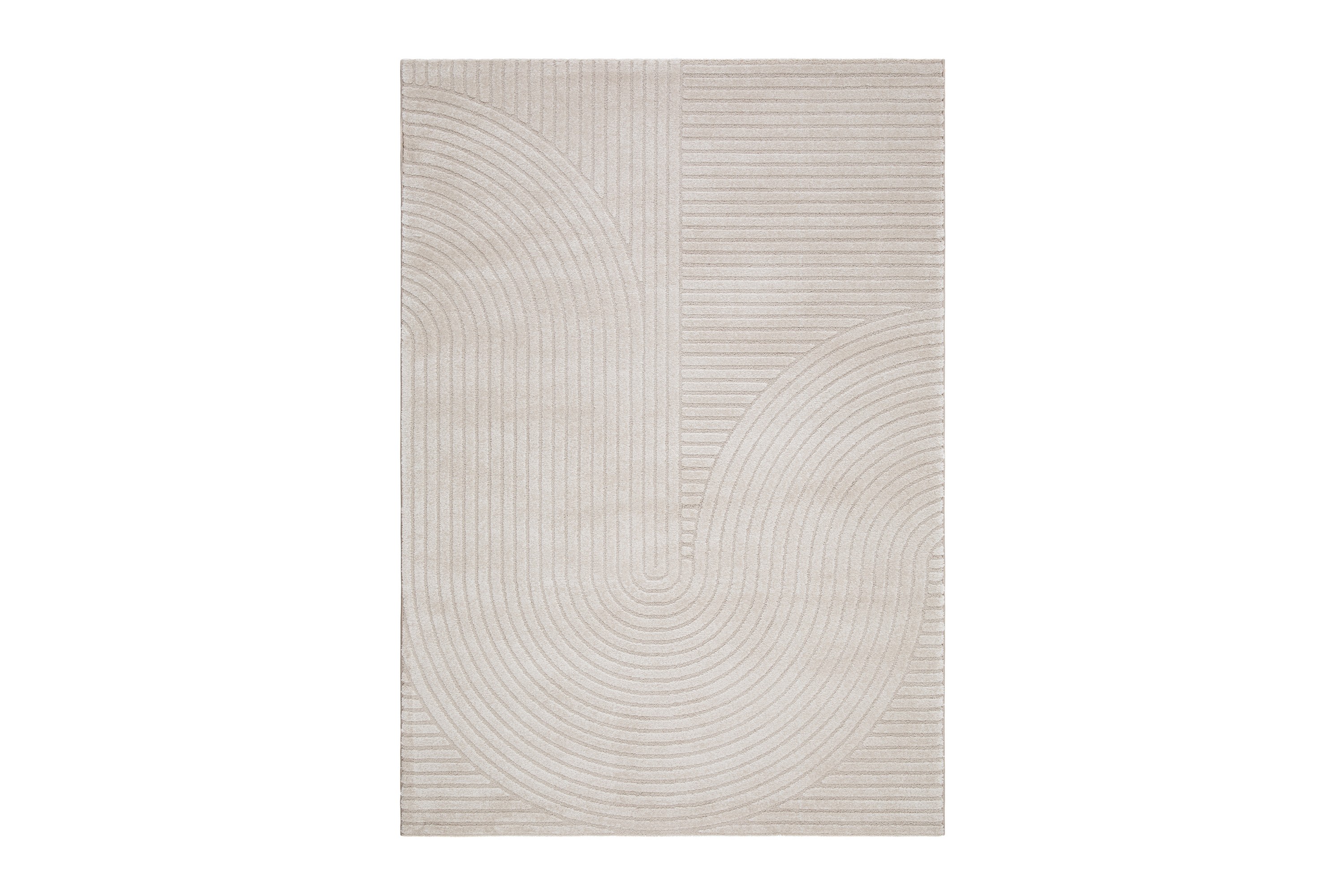 Bella Wiltonmatta 160x230 cm Rektangulär Linne