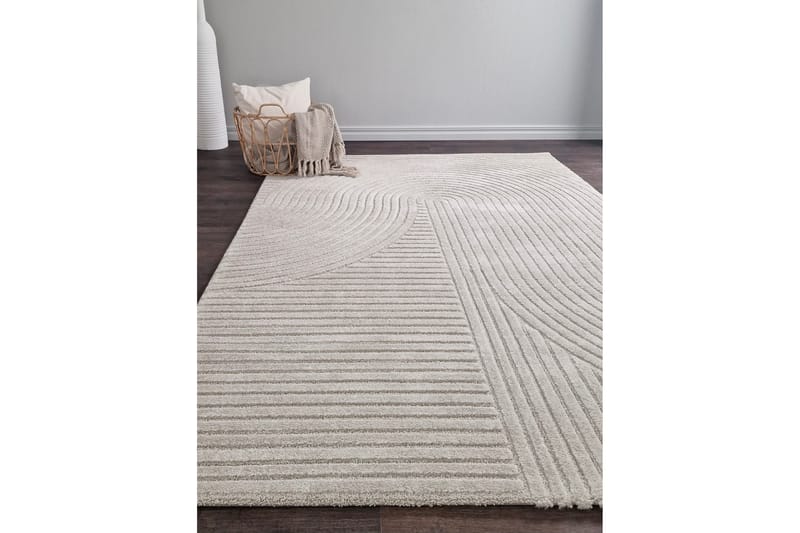 Bella Wiltonmatta 200x290 cm Rektangulär - Linne - Textil & mattor - Matta - Modern matta - Friezematta