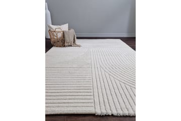Bella Wiltonmatta 200x290 cm Rektangulär - Vit - Textil & mattor - Matta - Modern matta - Friezematta