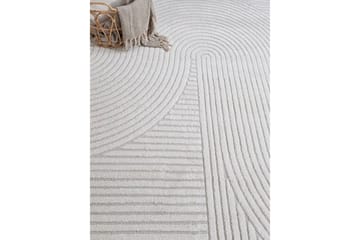 Bella Wiltonmatta 200x290 cm Rektangulär - Vit - Textil & mattor - Matta - Modern matta - Friezematta