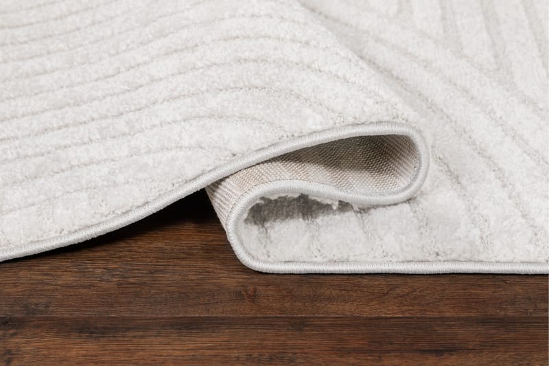 Bella Wiltonmatta 200x290 cm Rektangulär - Vit - Textil & mattor - Matta - Modern matta - Friezematta