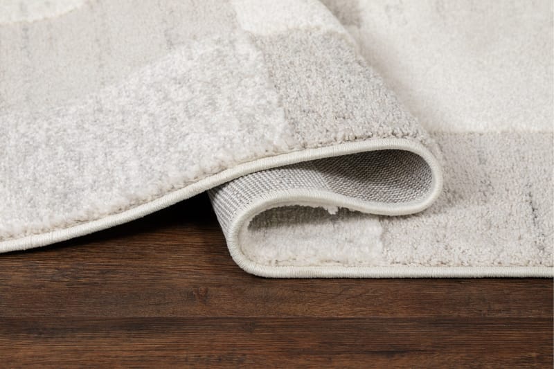 Bella Wiltonmatta 240x340 cm Rektangulär - Grå/Vit - Textil & mattor - Matta - Modern matta - Friezematta