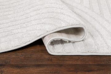 Bella Wiltonmatta 240x340 cm Rektangulär - Vit - Textil & mattor - Matta - Modern matta - Friezematta