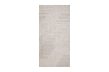 Bella Wiltonmatta 80x150 cm Rektangulär - Linne - Textil & mattor - Matta - Modern matta - Friezematta