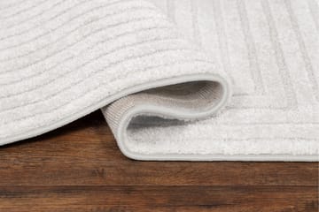 Bella Wiltonmatta 80x150 cm Rektangulär - Vit - Textil & mattor - Matta - Modern matta - Friezematta