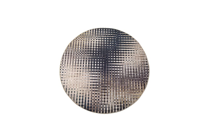 Samruna Matta Rund 100 cm - Flerfärgad/Sammet - Textil & mattor - Matta - Modern matta - Wiltonmatta