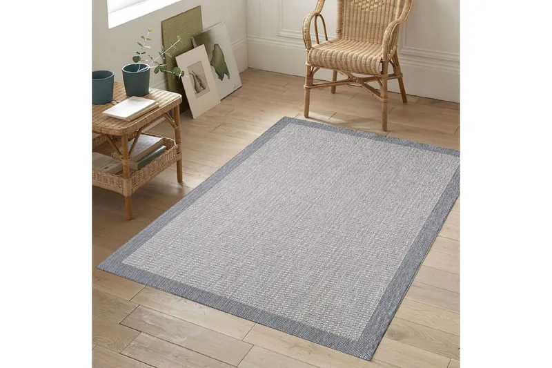 Sisalux Wiltonmatta 160x230 cm Rektangulär, Grå