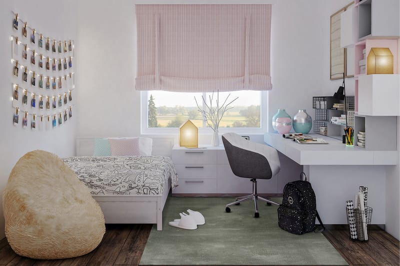 Soft Wiltonmatta 200x290 cm - Grön - Textil & mattor - Matta - Modern matta - Wiltonmatta
