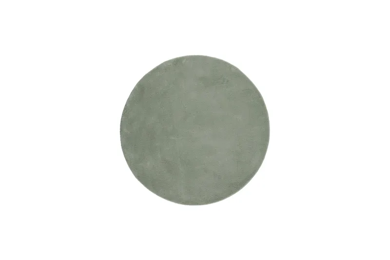 Soft Wiltonmatta Rund 120 cm - Grön - Textil & mattor - Matta - Modern matta - Wiltonmatta