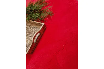 Soft Wiltonmatta Rund 120 cm - Röd - Textil & mattor - Matta - Modern matta - Wiltonmatta