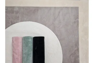 Soft Wiltonmatta Rund 120 cm - Vit - Textil & mattor - Matta - Modern matta - Wiltonmatta