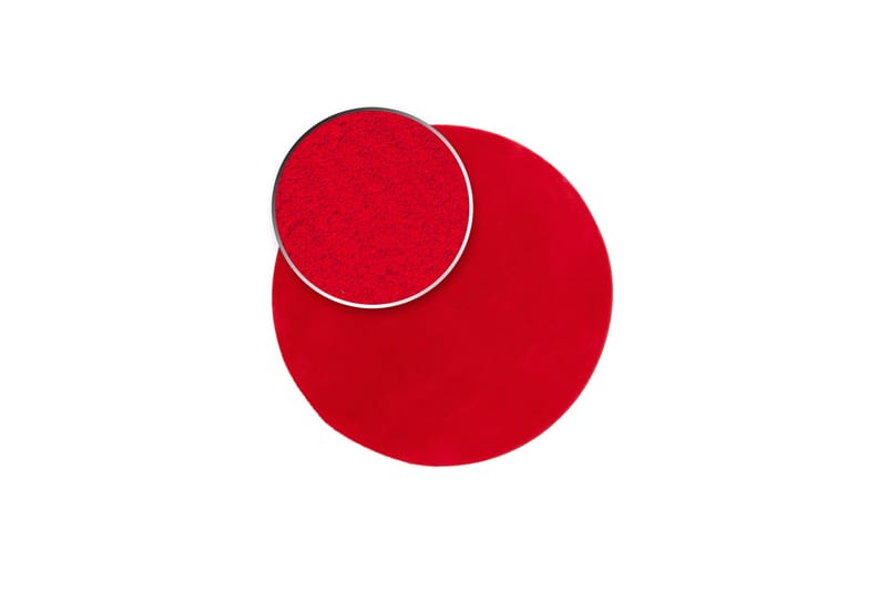 Soft Wiltonmatta Rund 160 cm - Röd - Textil & mattor - Matta - Modern matta - Wiltonmatta