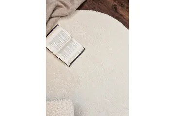 Soft Wiltonmatta Rund 160 cm - Vit - Textil & mattor - Matta - Modern matta - Wiltonmatta