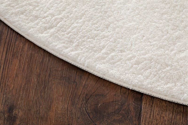Soft Wiltonmatta Rund 160 cm - Vit - Textil & mattor - Matta - Modern matta - Wiltonmatta