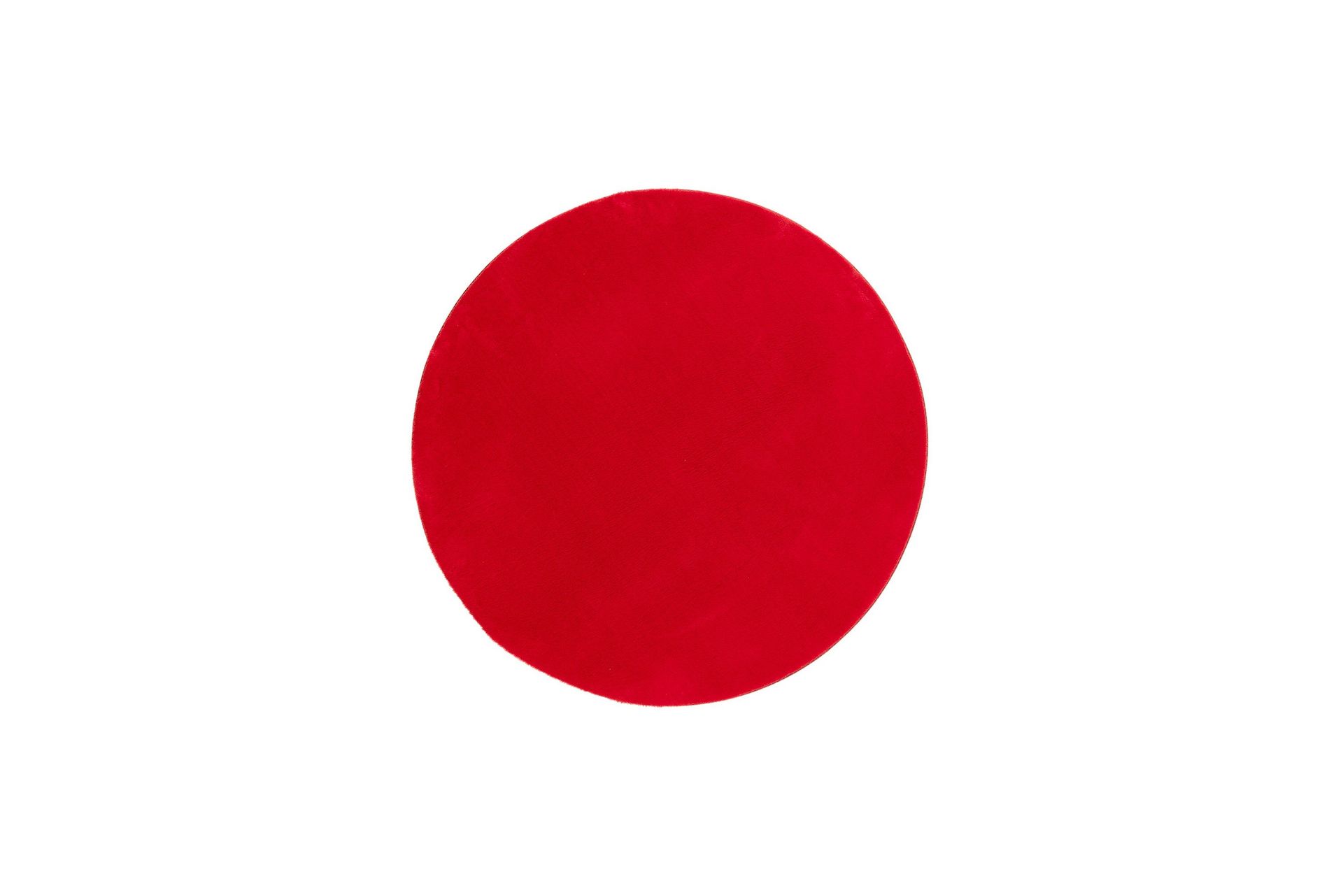 Soft Wiltonmatta Rund 200 cm - R&ouml;d