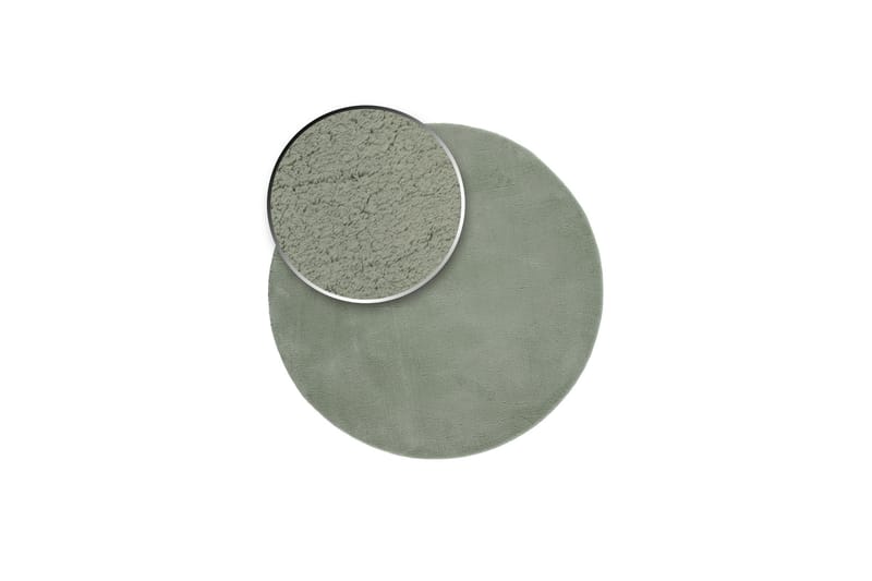 Softina Wiltonmatta Rund 200 cm - Grön - Textil & mattor - Matta - Modern matta - Wiltonmatta