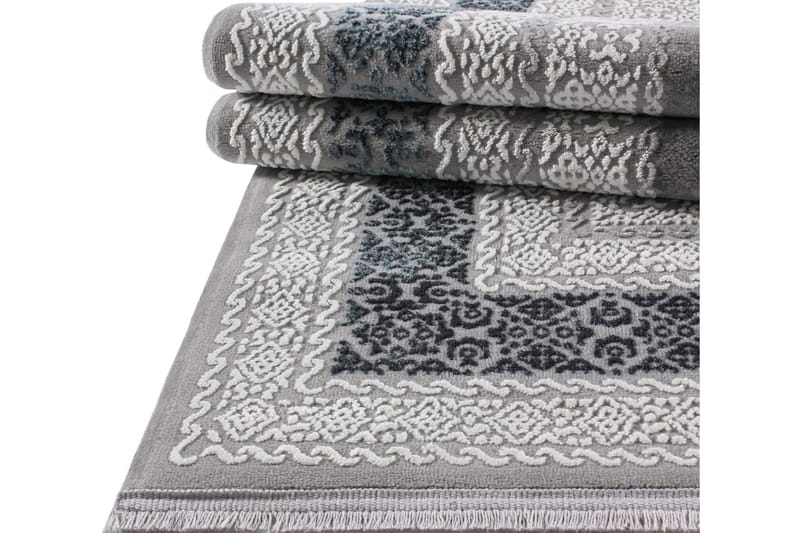 Brandiz Wiltonmatta 80x300 cm Rektangulär - Mörkblå - Textil & mattor - Matta - Modern matta - Friezematta