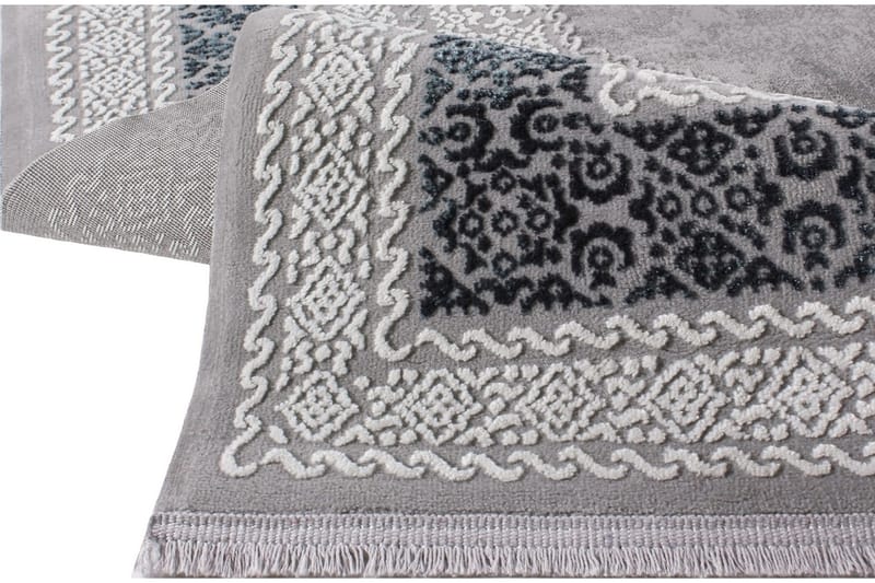 Brandiz Wiltonmatta 80x300 cm Rektangulär - Mörkblå - Textil & mattor - Matta - Modern matta - Friezematta