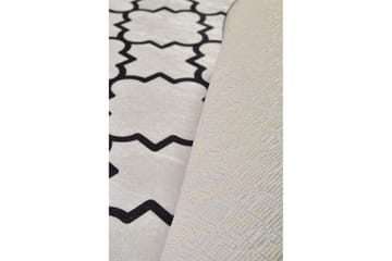Surupa Matta Rund 100 cm - Vit/Sammet - Textil & mattor - Matta - Modern matta - Wiltonmatta