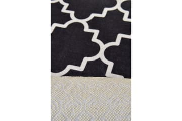 Surupa Matta Rund 140 cm - Svart/Sammet - Textil & mattor - Matta - Modern matta - Wiltonmatta
