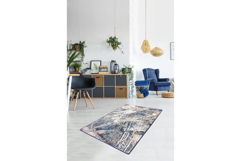 Tahsin Matta 100x200 cm - Flerfärgad/Sammet - Textil & mattor - Matta - Modern matta - Wiltonmatta