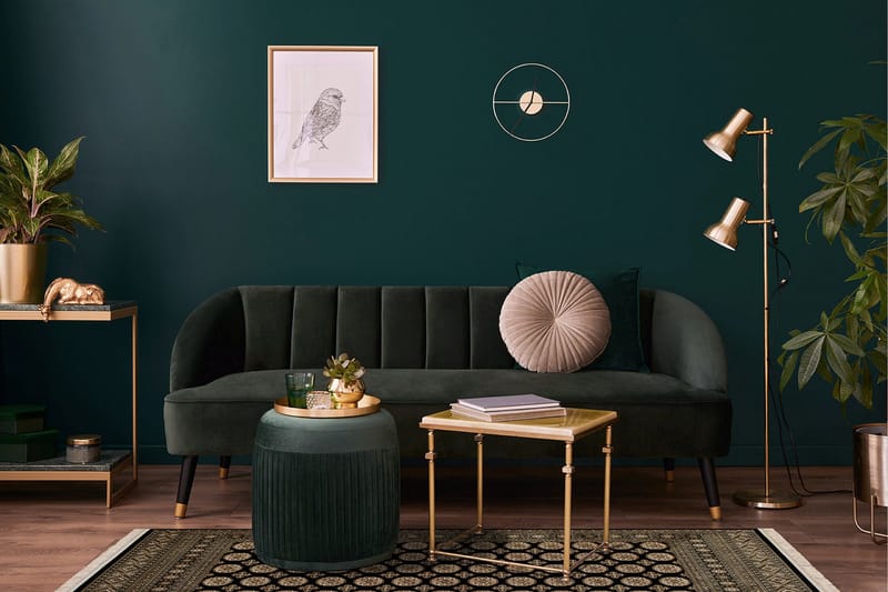 Teheran Wiltonmatta Rektangulär 160x230 cm - Svart - Textil & mattor - Matta - Modern matta - Wiltonmatta