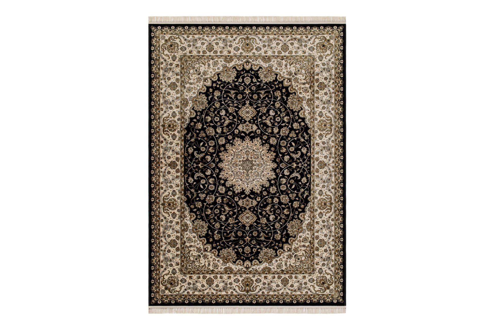Teheran Wiltonmatta Rektangul&auml;r 160x230 cm - Svart
