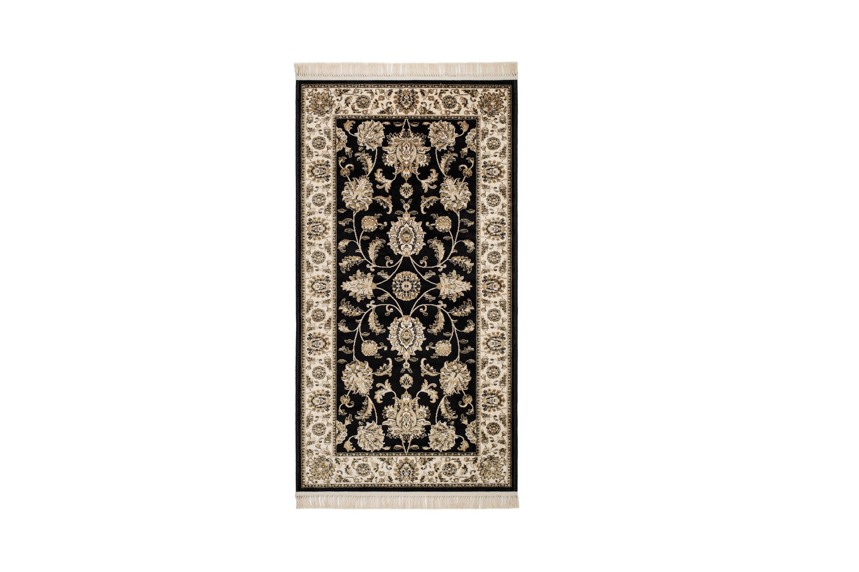 Teheran Wiltonmatta Rektangulär 80x150 cm Svart