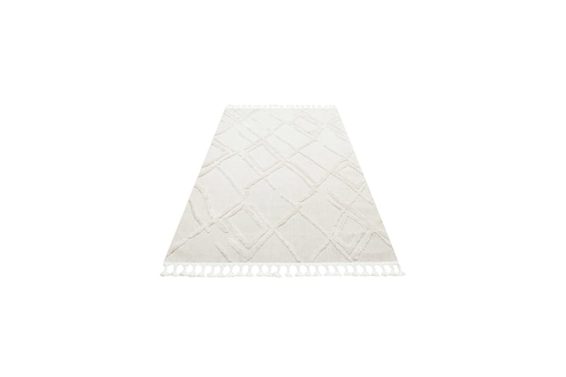 Tolina Wiltonmatta 160x230 cm Rektangulär, Vit