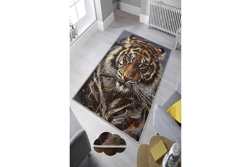 Tolunay Matta 100x150 cm - Flerfärgad - Textil & mattor - Matta - Modern matta - Wiltonmatta