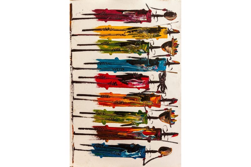 Tolunay Matta 100x150 cm - Flerfärgad - Textil & mattor - Matta - Modern matta - Wiltonmatta