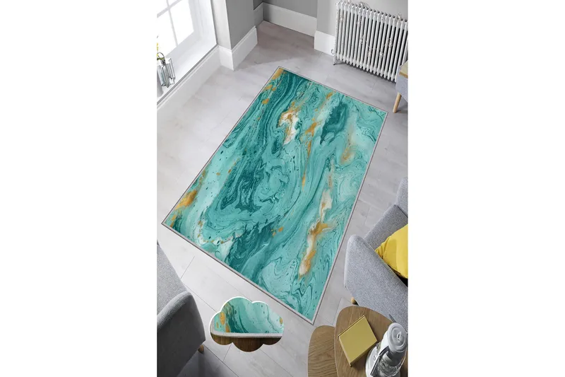 Tolunay Matta 100x200 cm - Flerfärgad - Textil & mattor - Matta - Modern matta - Wiltonmatta