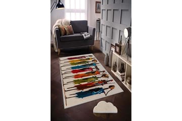 Tolunay Matta 100x200 cm - Flerfärgad - Textil & mattor - Matta - Modern matta - Wiltonmatta