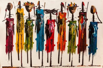 Tolunay Matta 100x200 cm - Flerfärgad - Textil & mattor - Matta - Modern matta - Wiltonmatta