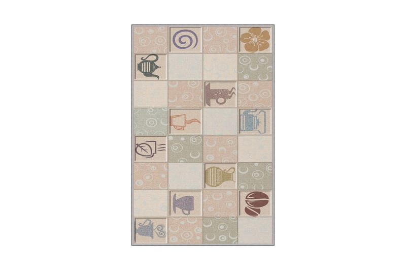 Tolunay Matta 100x200 cm, Flerfärgad