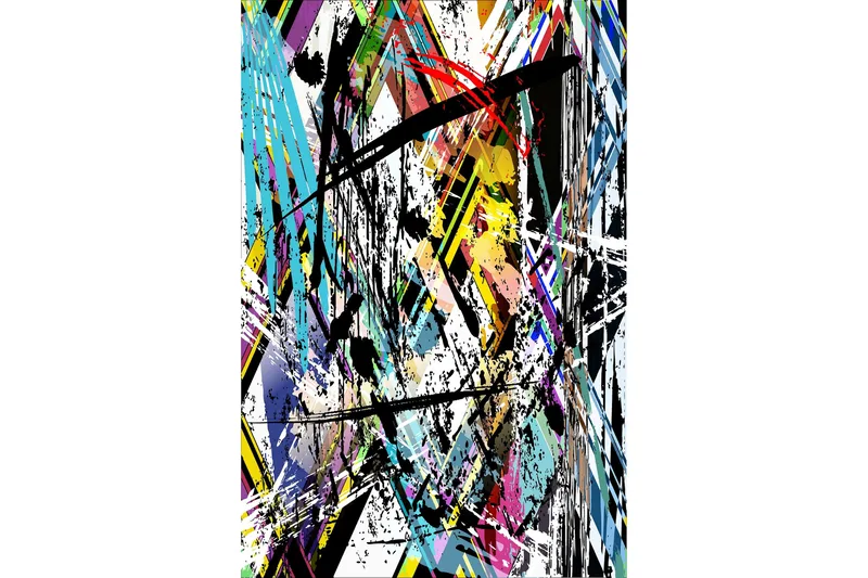 Tolunay Matta 120x180 cm - Flerfärgad - Textil & mattor - Matta - Modern matta - Wiltonmatta