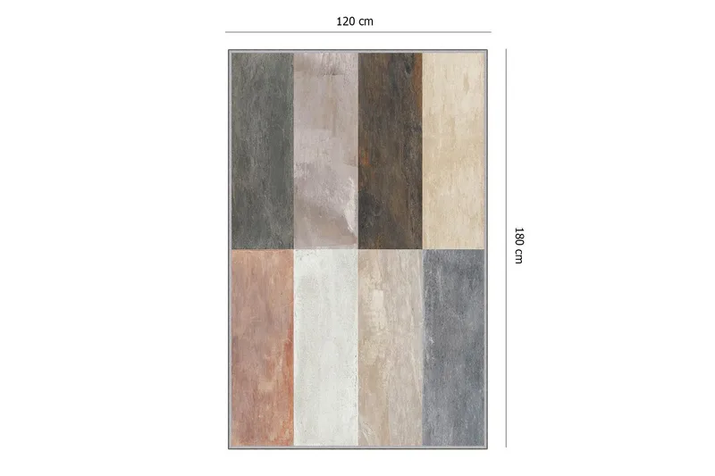 Tolunay Matta 120x180 cm - Flerfärgad - Textil & mattor - Matta - Modern matta - Wiltonmatta